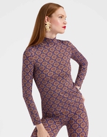 La DoubleJ Turtleneck La DoubleJ Turtleneck Sovereign Mini Purple SHI0030JER005SOV02PU01