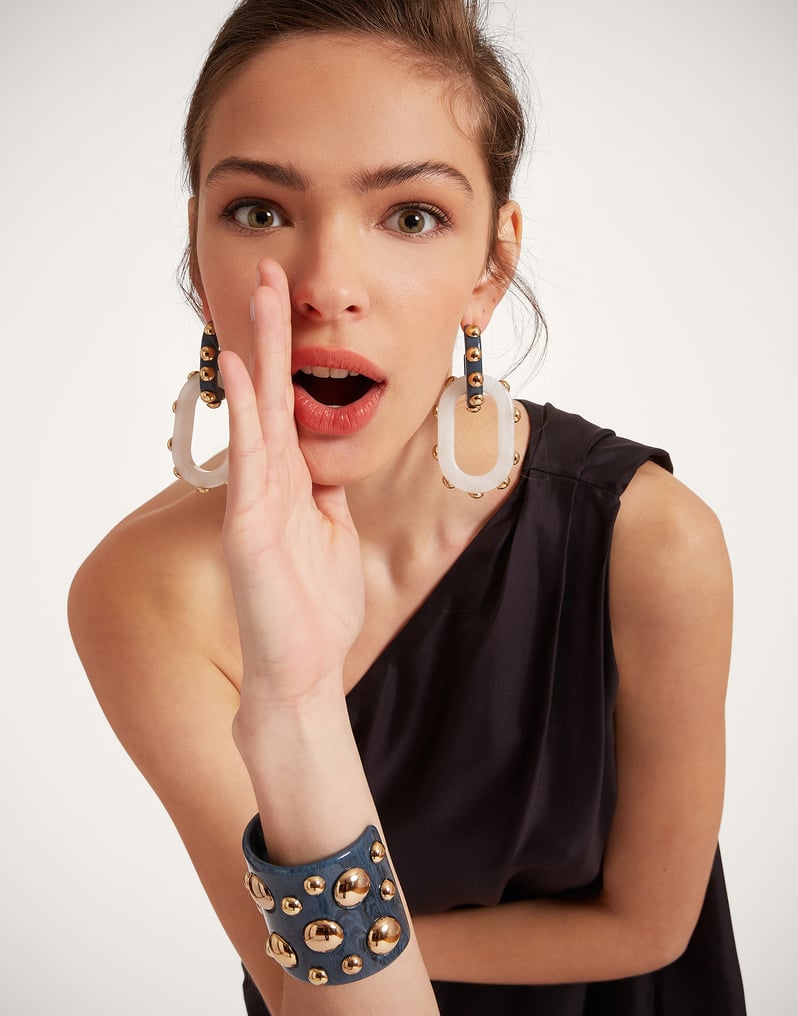 La DoubleJ Roy Dress La DoubleJ Roy Dress Medallion Placée Black DRE0304SIL006MED01BL01