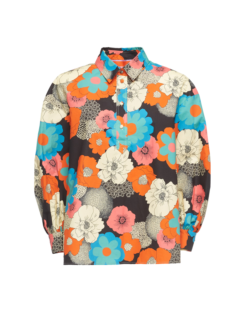La DoubleJ Poet Shirt La DoubleJ Poet Shirt Ice Poppy SHI0055COT001ICP0001