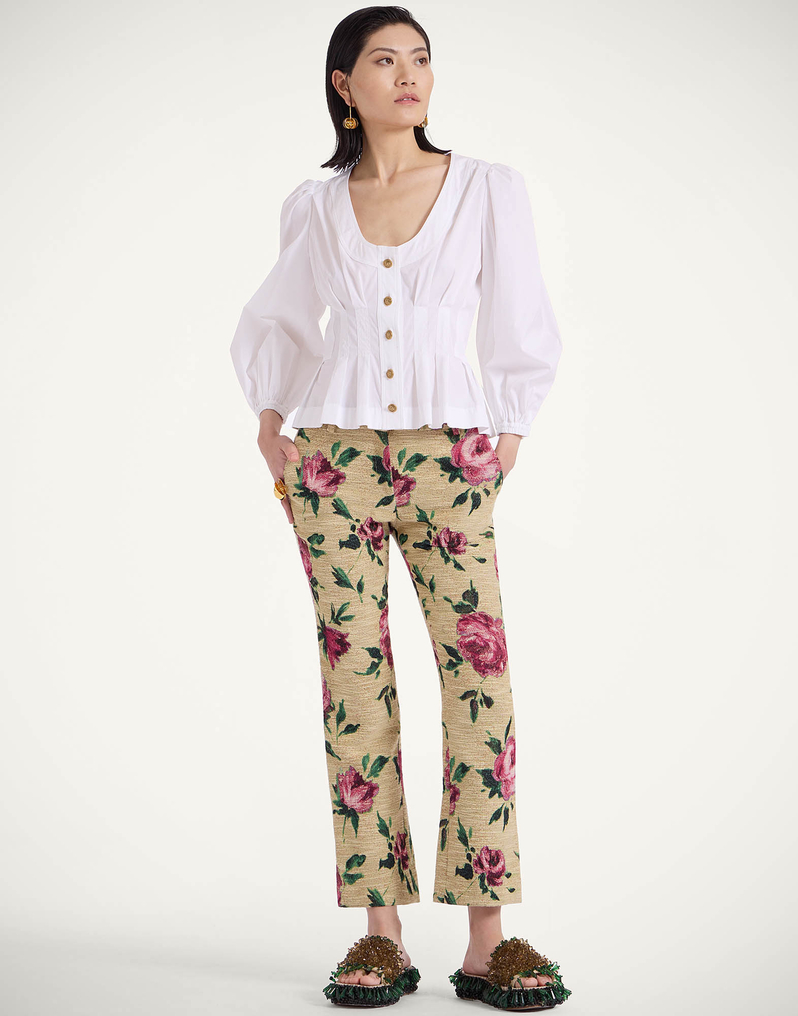 La DoubleJ 24/7 Pants La DoubleJ 24/7 Pants Roses Light Beige TRO0069COT069ROS06BR01