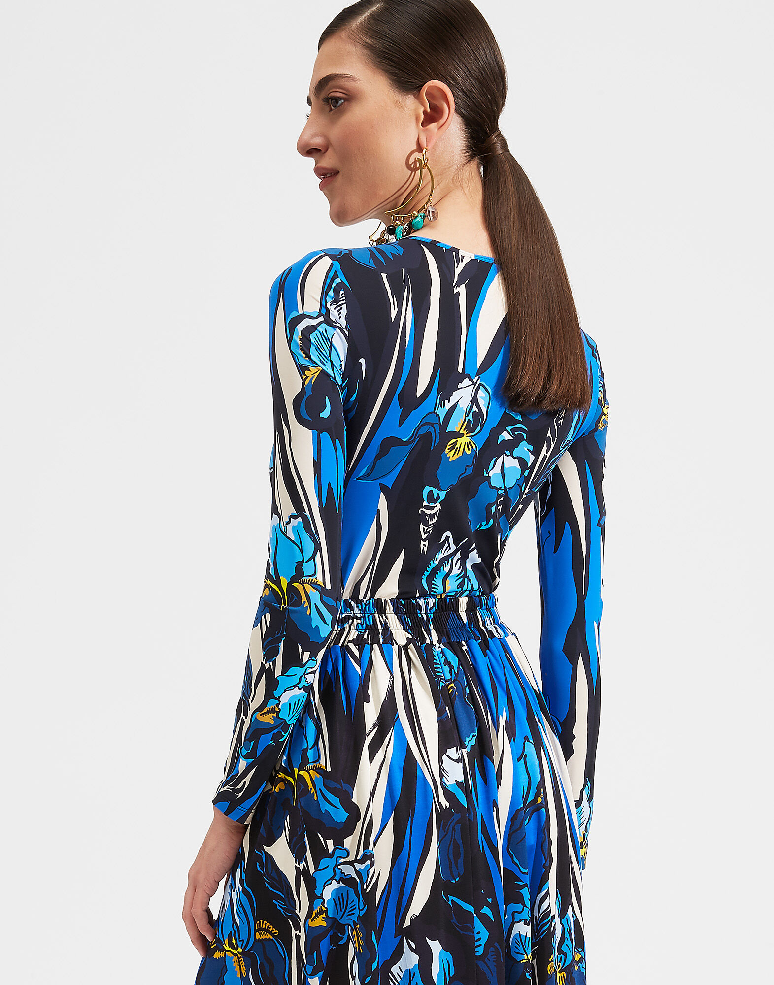 LaDoubleJ Crew Top Iris TOP0024JER005IRI0001