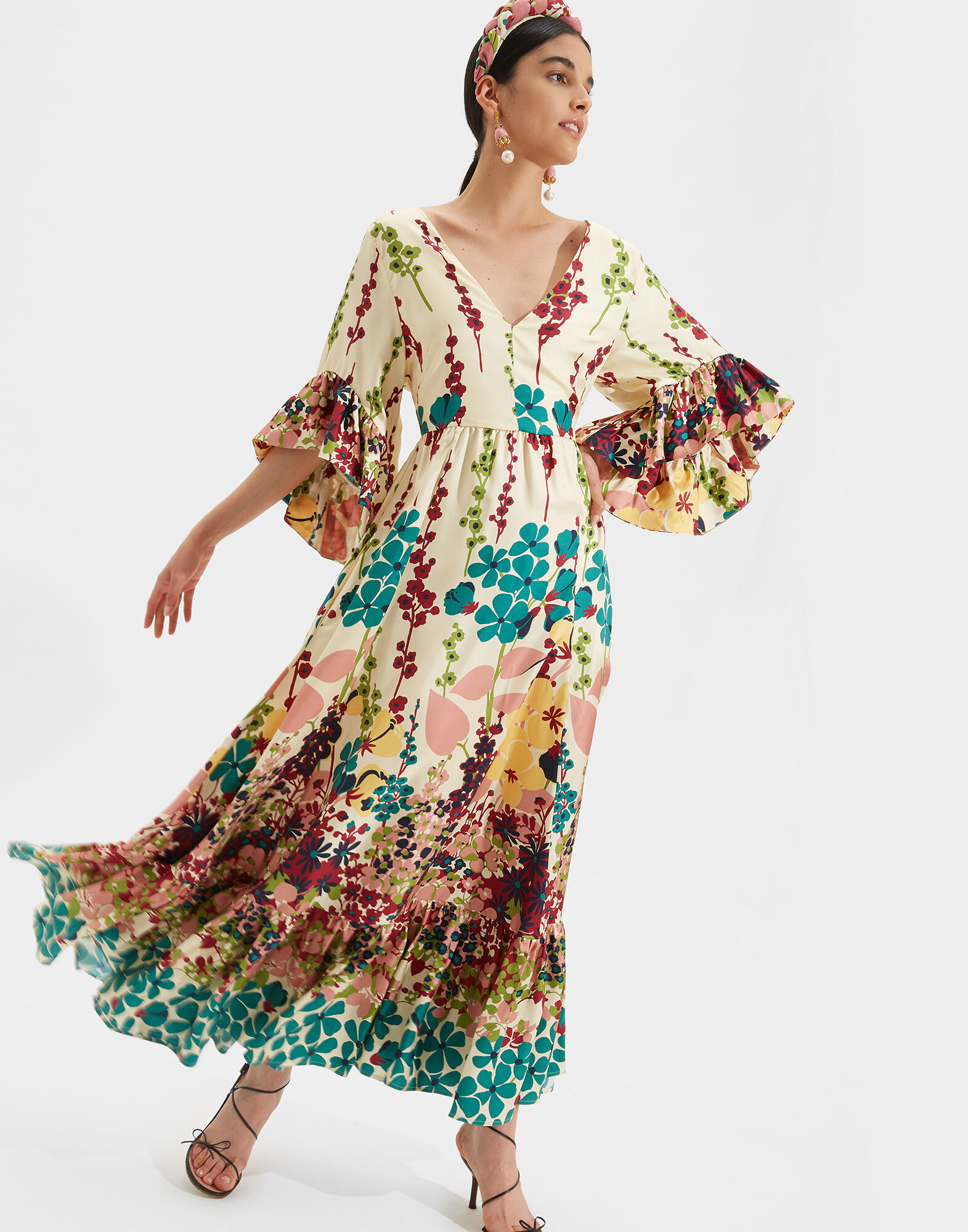 LaDoubleJ Bella Dress Cascata DRE0266SIL001CAS0001