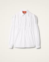La DoubleJ Franca Shirt La DoubleJ Franca Shirt Solid White SHI0124COT064SOLIDWH01