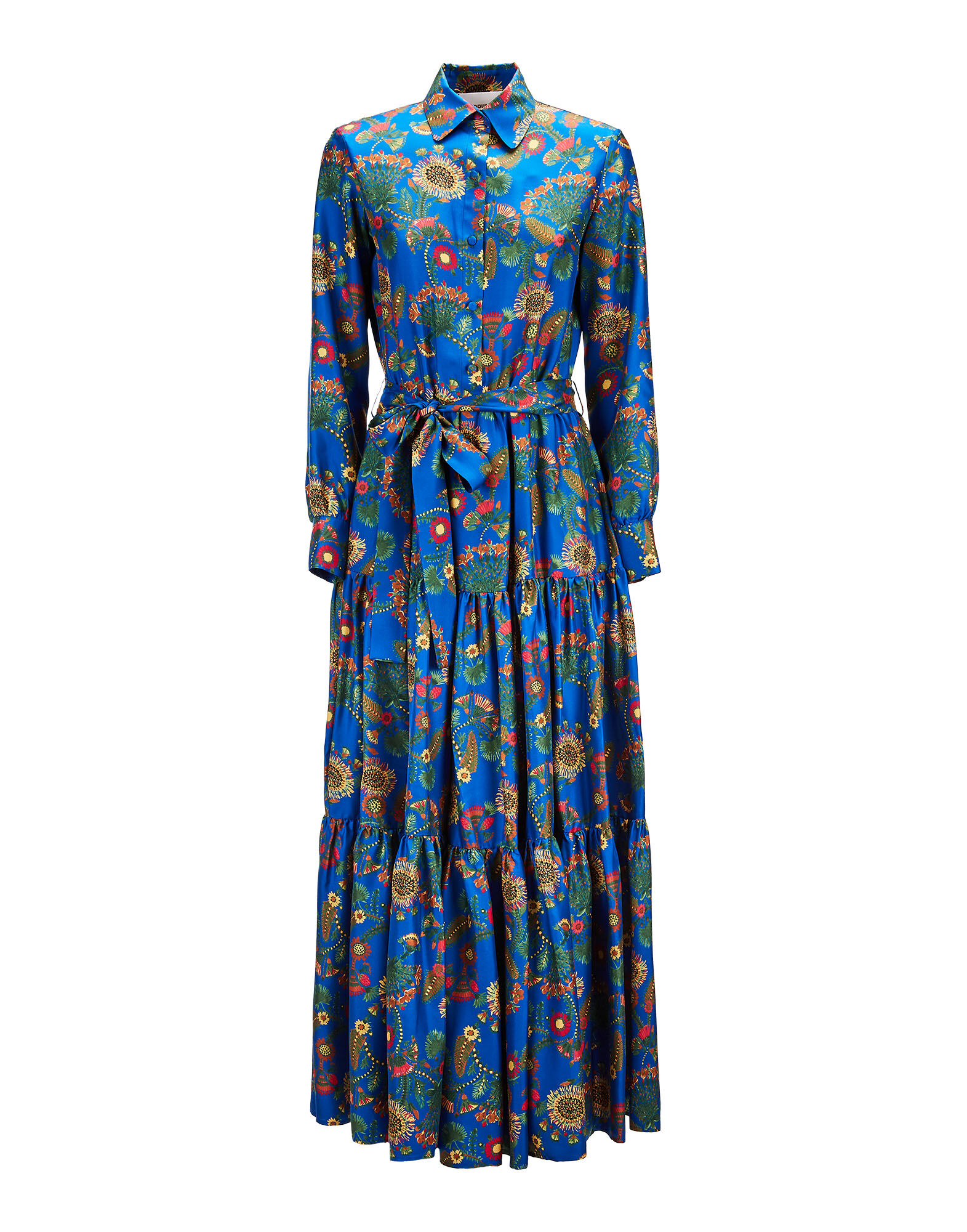 LaDoubleJ Bellini Dress Thistle Blu DRE0016SIL001THI0002