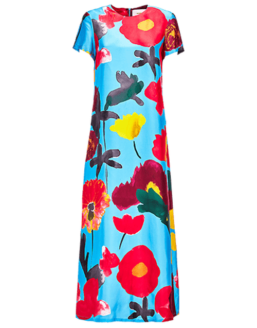 LaDoubleJ Swing Dress Prom Azzurro DRE0001SIL001PRO0002