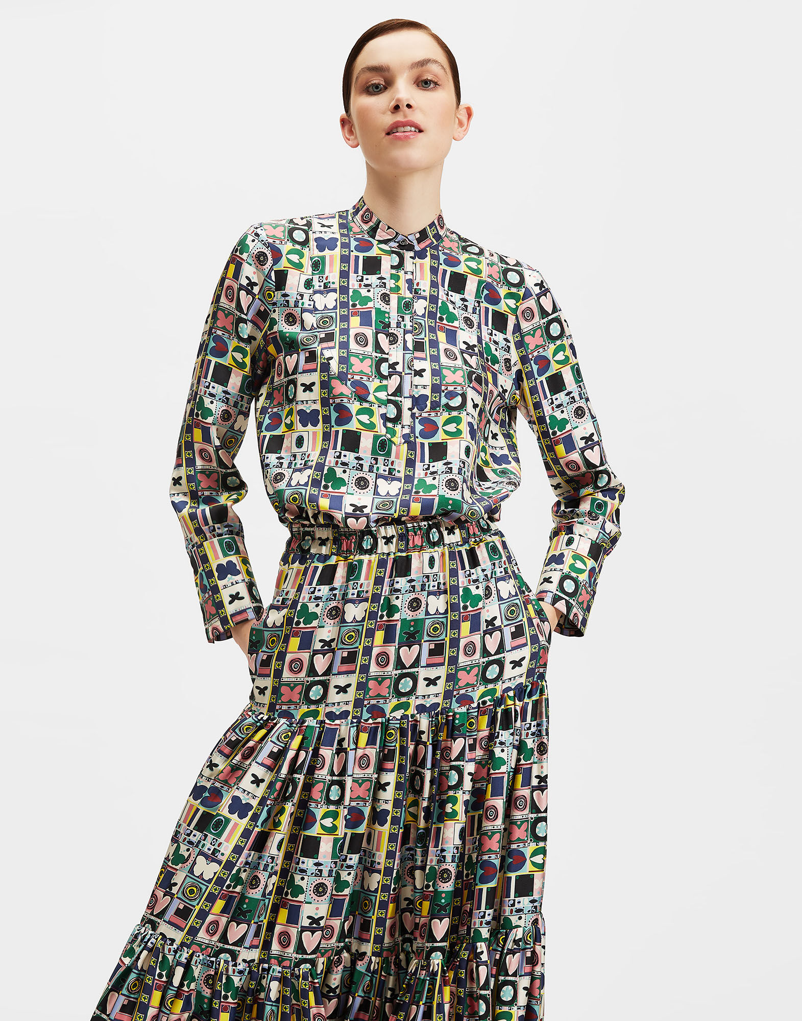 LaDoubleJ Portofino Shirt Francobollo SHI0046SIL001FRA0001