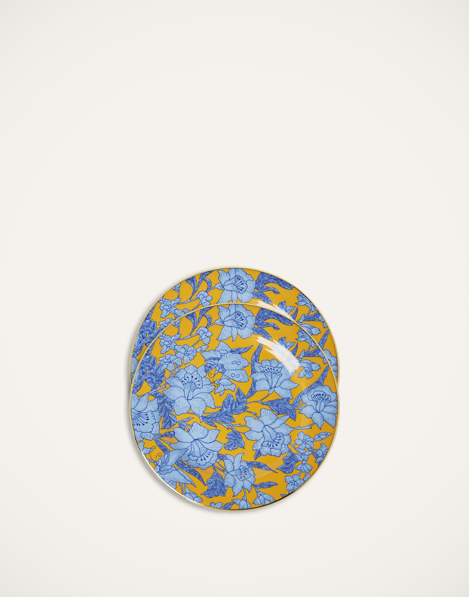 La DoubleJ Dessert Plates Set Of 2 Lilium Zafferano DIS0063CER001LIL0006