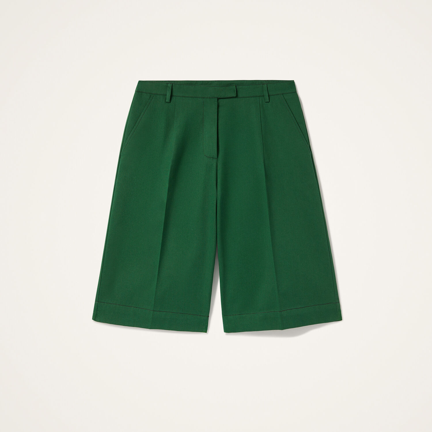La Doublej Boyfriend Shorts In Green