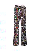 LaDoubleJ Slit Pants LaDoubleJ Slit Pants Fire Flower TRO0015JER007FIR0001