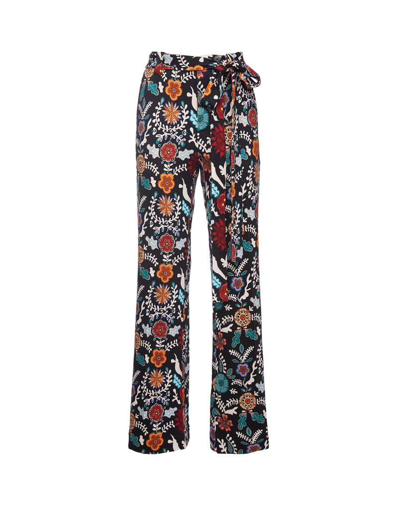 LaDoubleJ Slit Pants LaDoubleJ Slit Pants Fire Flower TRO0015JER007FIR0001