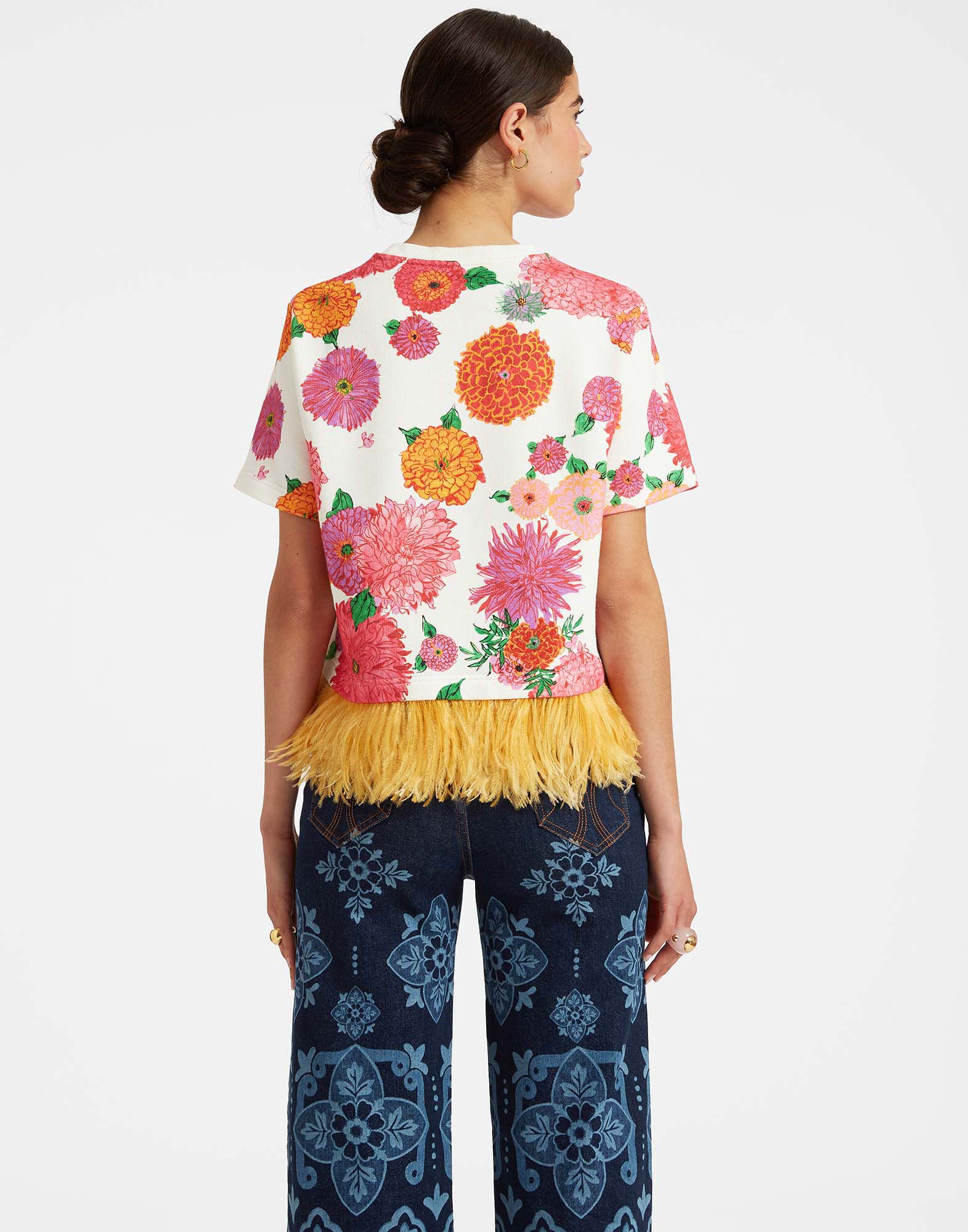 La DoubleJ La Scala Tee Gin White TSH0026JER031GYN01WH01