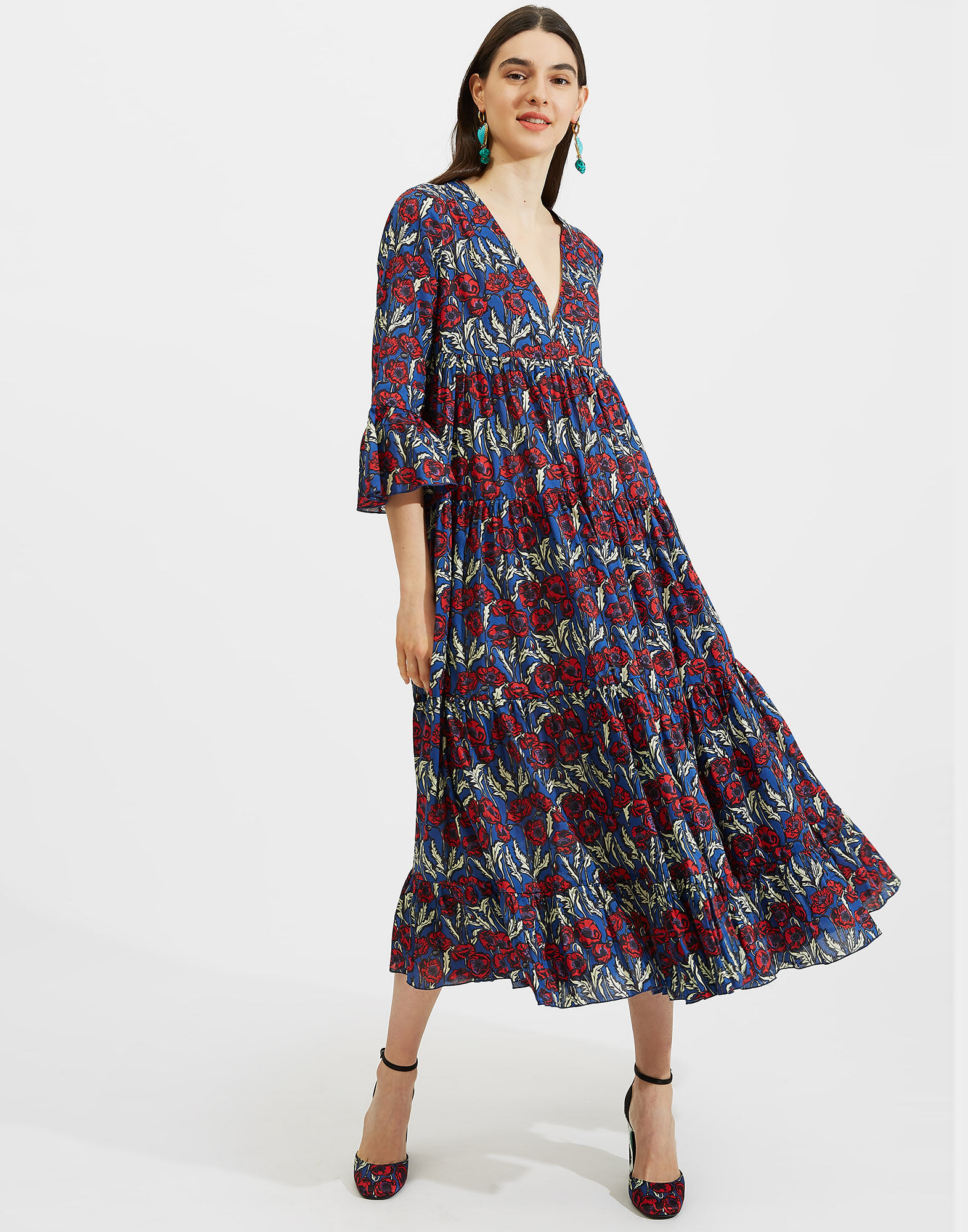 LaDoubleJ Jennifer Jane Dress Blooms DRE0114COT003PFI0002