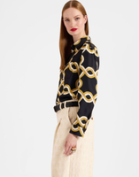 La DoubleJ Boy Shirt La DoubleJ Boy Shirt Tackle Black SHI0001SIL001TAC01BL01