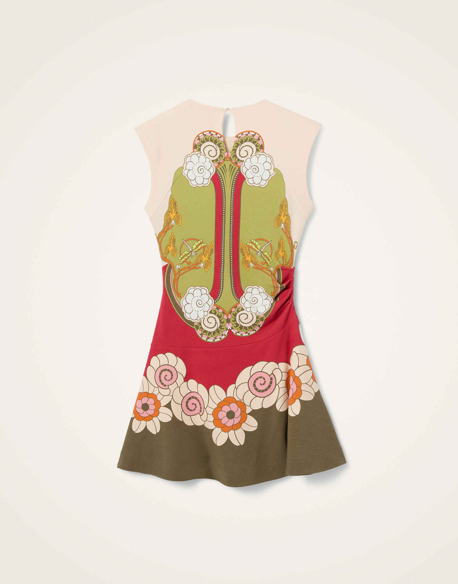 La DoubleJ Lela Mini Dress Ambrosia Plac&eacute;e Green DRE0904JER067AMB03GR02