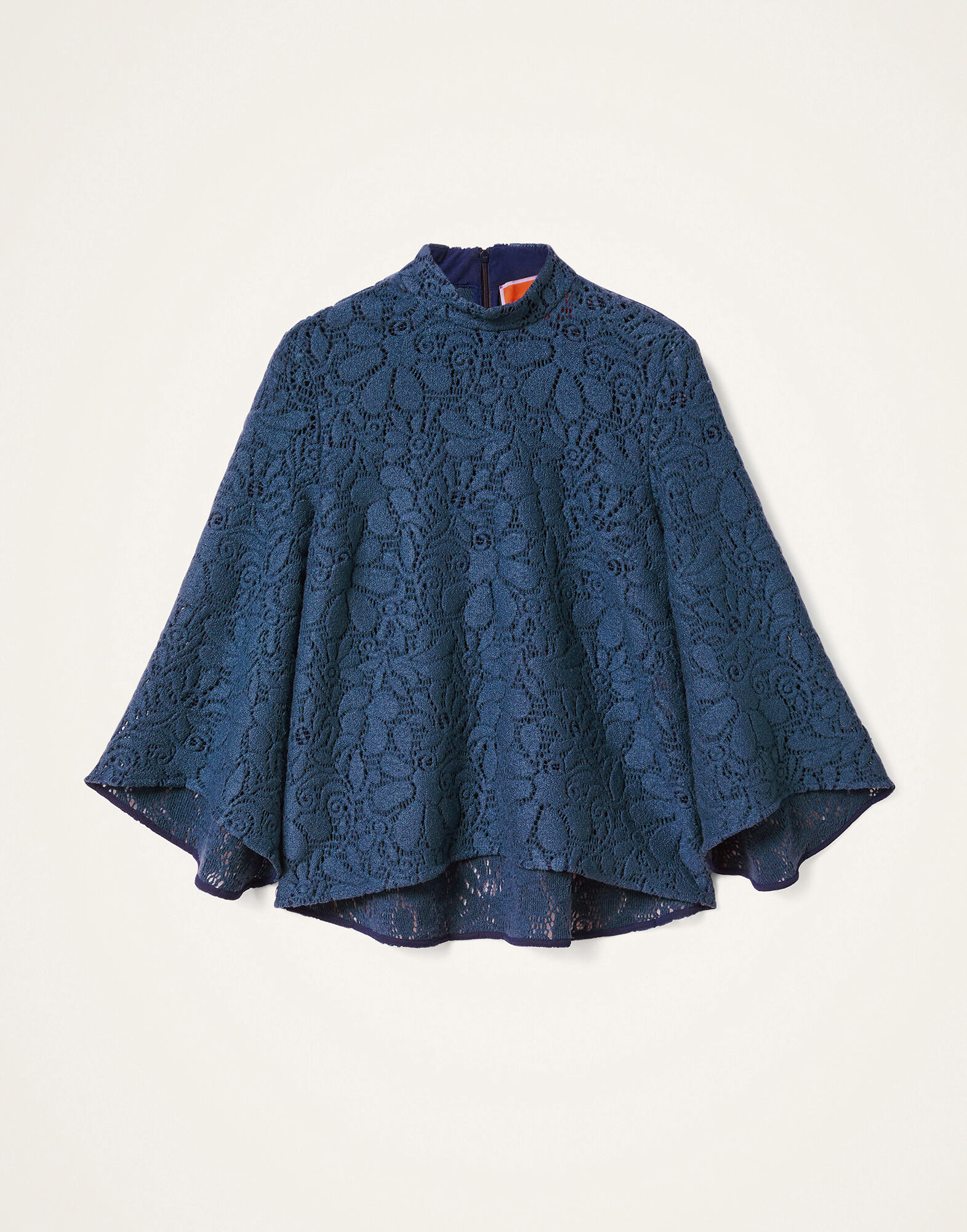 La DoubleJ Lacey Make An Exit Top Solid Blue TOP0108LAC003SOLIDBU03