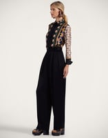 La DoubleJ Boy Shirt La DoubleJ Boy Shirt Dazed Placée Black SHI0040SIL001DAZ01BL01