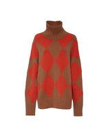 La DoubleJ Argyle Sweater  PUL0091KNI064VAR0123