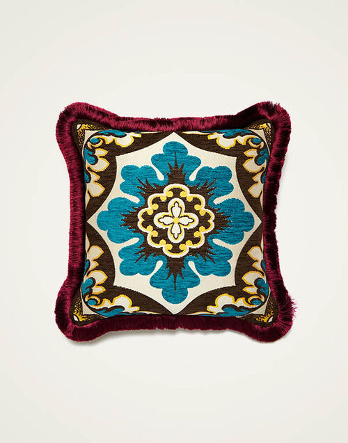La DoubleJ Cushion La DoubleJ Cushion Palazzo Blue Petrol CUS0032JCQ120PAL01BU05
