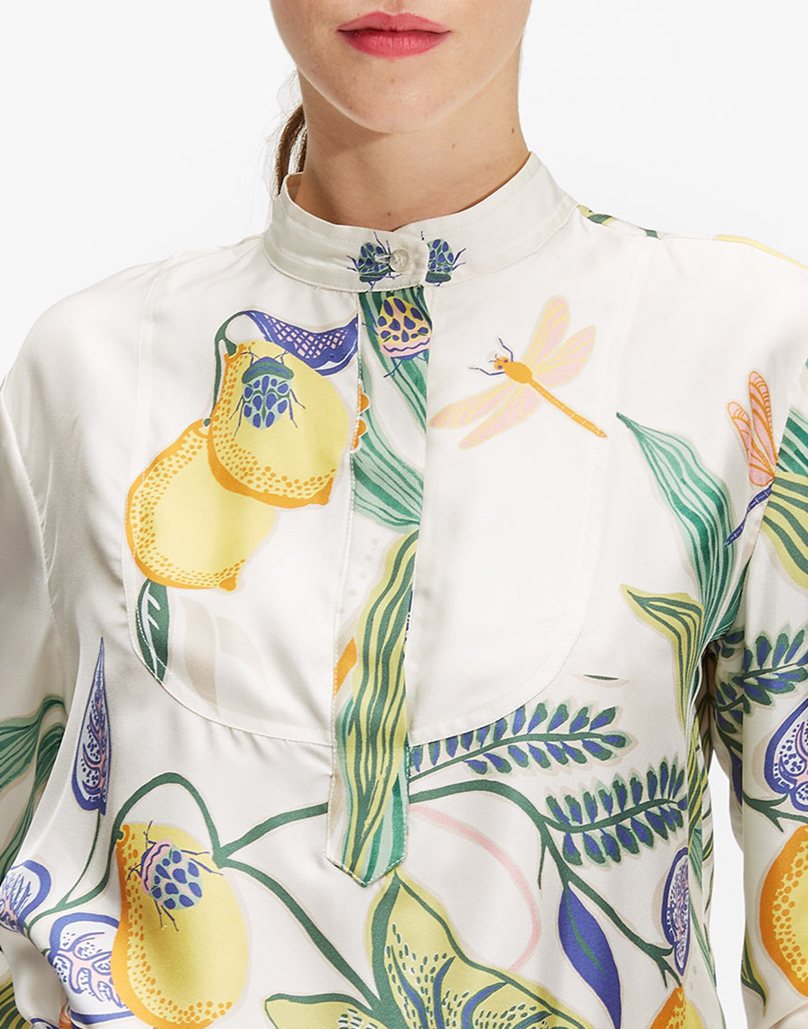 LaDoubleJ Portofino Shirt Botanical SHI0049SIL006BOT0001