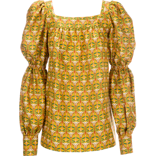 LaDoubleJ Peasant Top Libellule SHI0010SIL001LIB0001