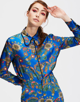 LaDoubleJ Rodeo Shirt LaDoubleJ Rodeo Shirt Thistle Blu SHI0025SIL001THI0002