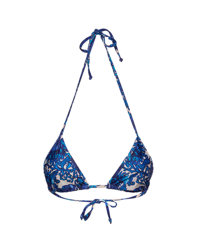 Triangle Bikini Top in Anemone Small for Women