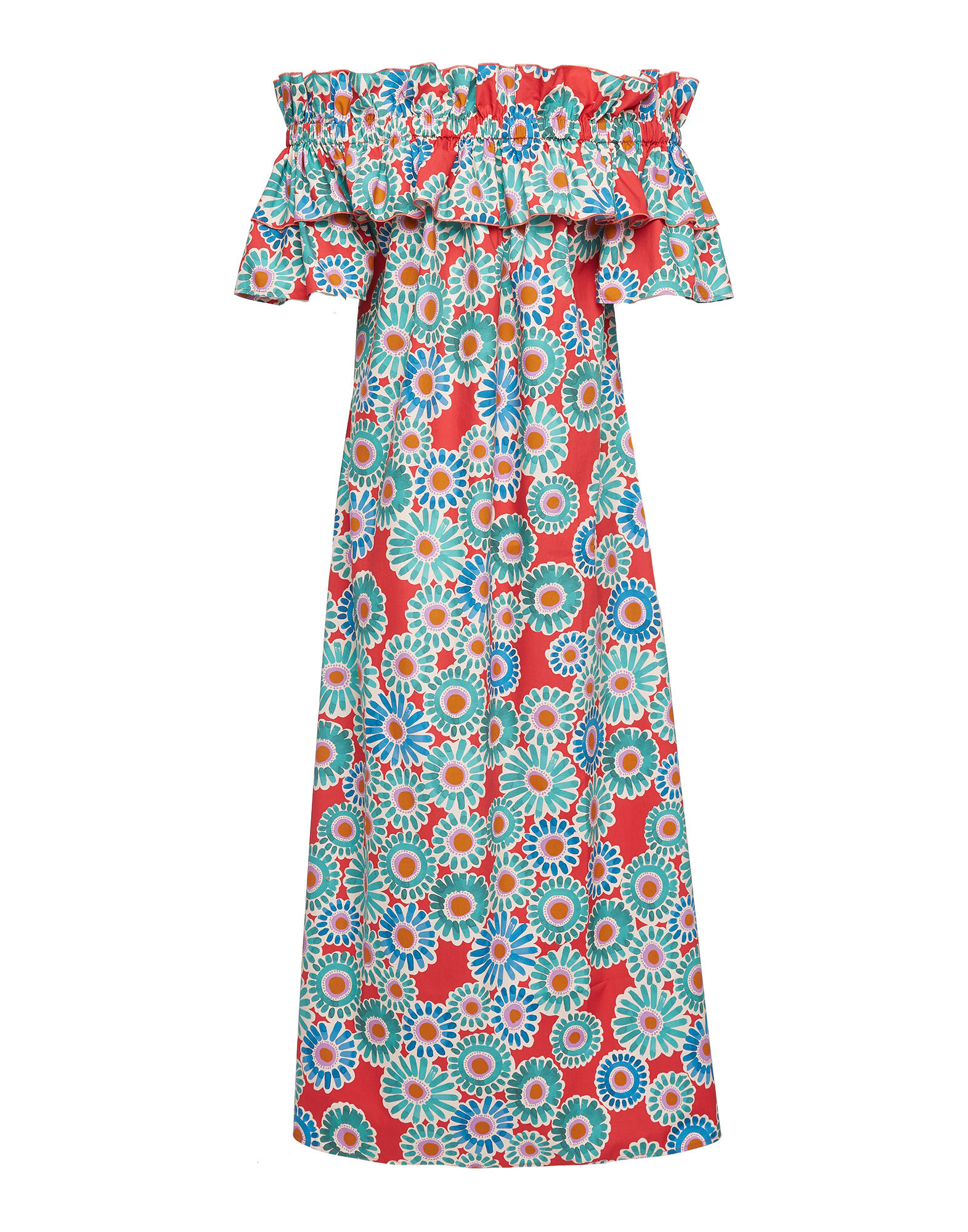 La DoubleJ Breakfast Dress Crazy Daisy DRE0331COT001DAY0001