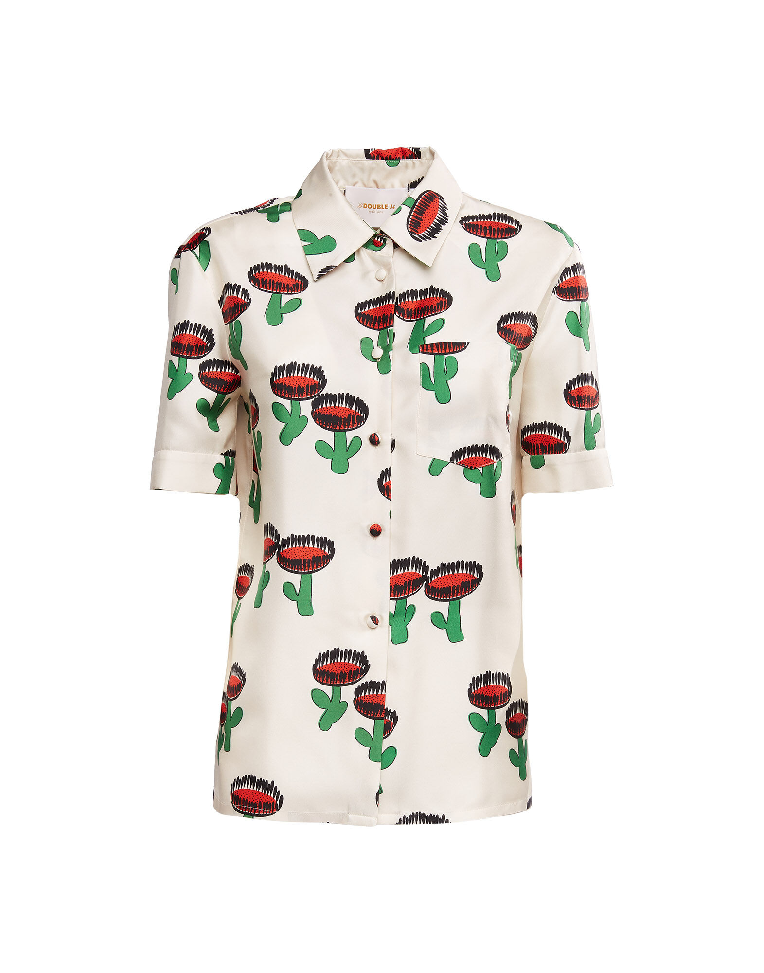 LaDoubleJ Clerk Shirt Chirpy Cactus SHI0020SIL001CHI0001
