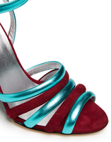 La DoubleJ Tones Wedge La DoubleJ Tones Wedge Mezzaluna Green SHO0048RAS006MEZ0004