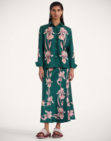 La DoubleJ Boy Shirt La DoubleJ Boy Shirt Iris Placée Dark Green SHI0040SIL006IRS07GR03