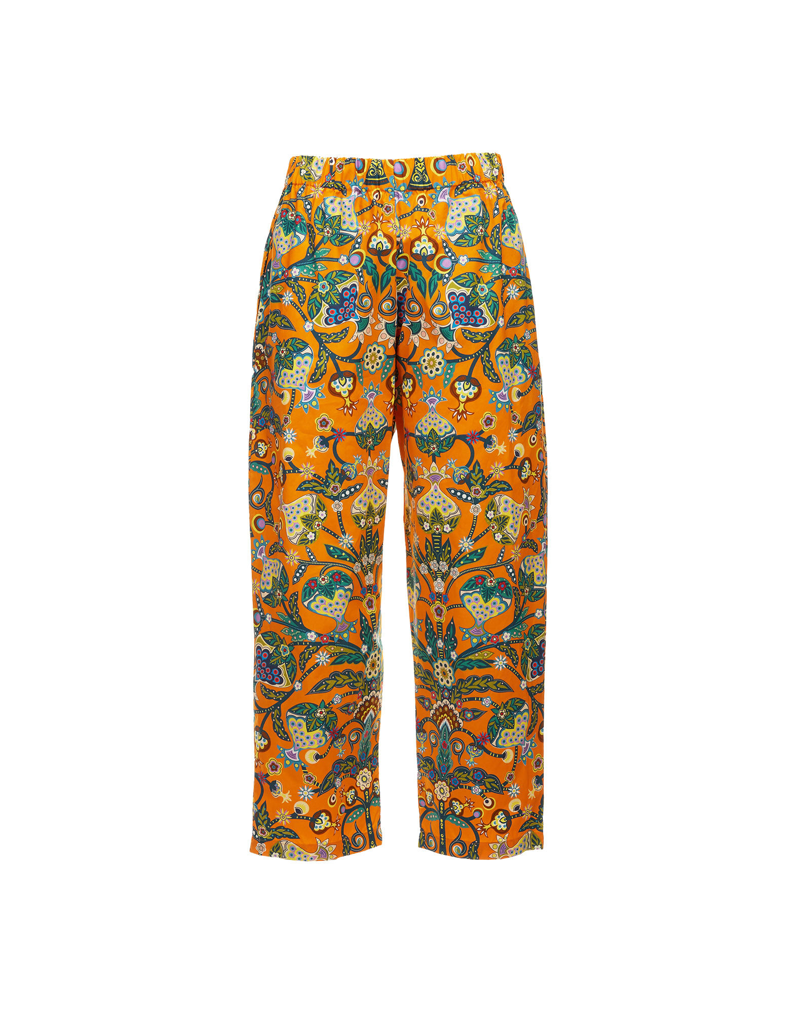 LaDoubleJ Carrot Pants Tree Of Life Arancio TRO0036COT001TFL0002