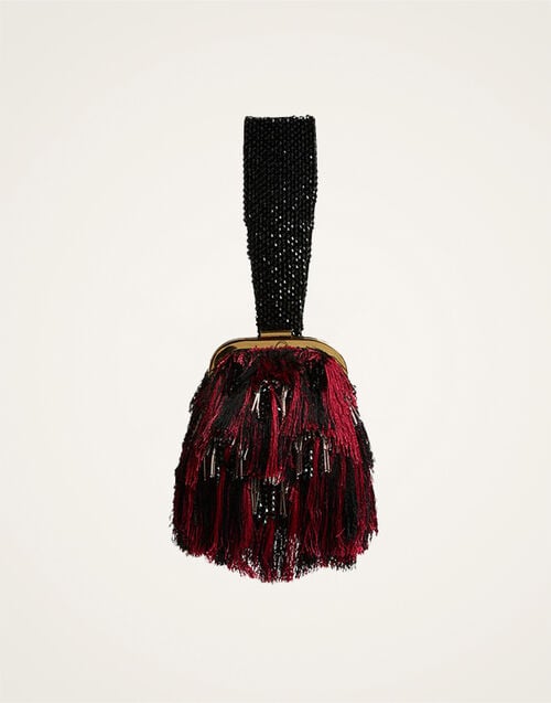 La DoubleJ Palazzo Mini Bag La DoubleJ Palazzo Mini Bag Fuzzy Leopard Black BAG0072EMB077LEO03BL01