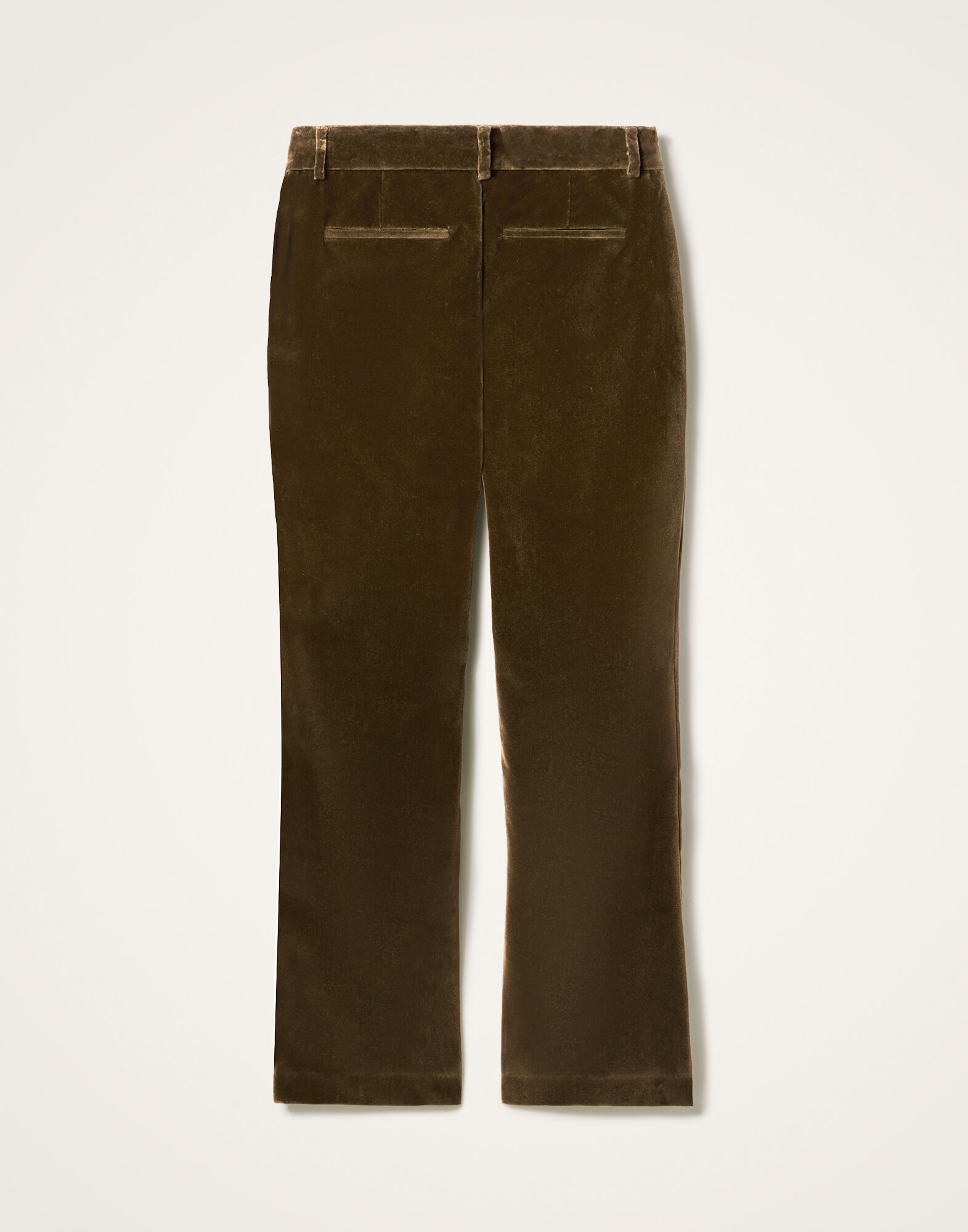 24/7 Pants in Solid Moss Green for Women | La DoubleJ