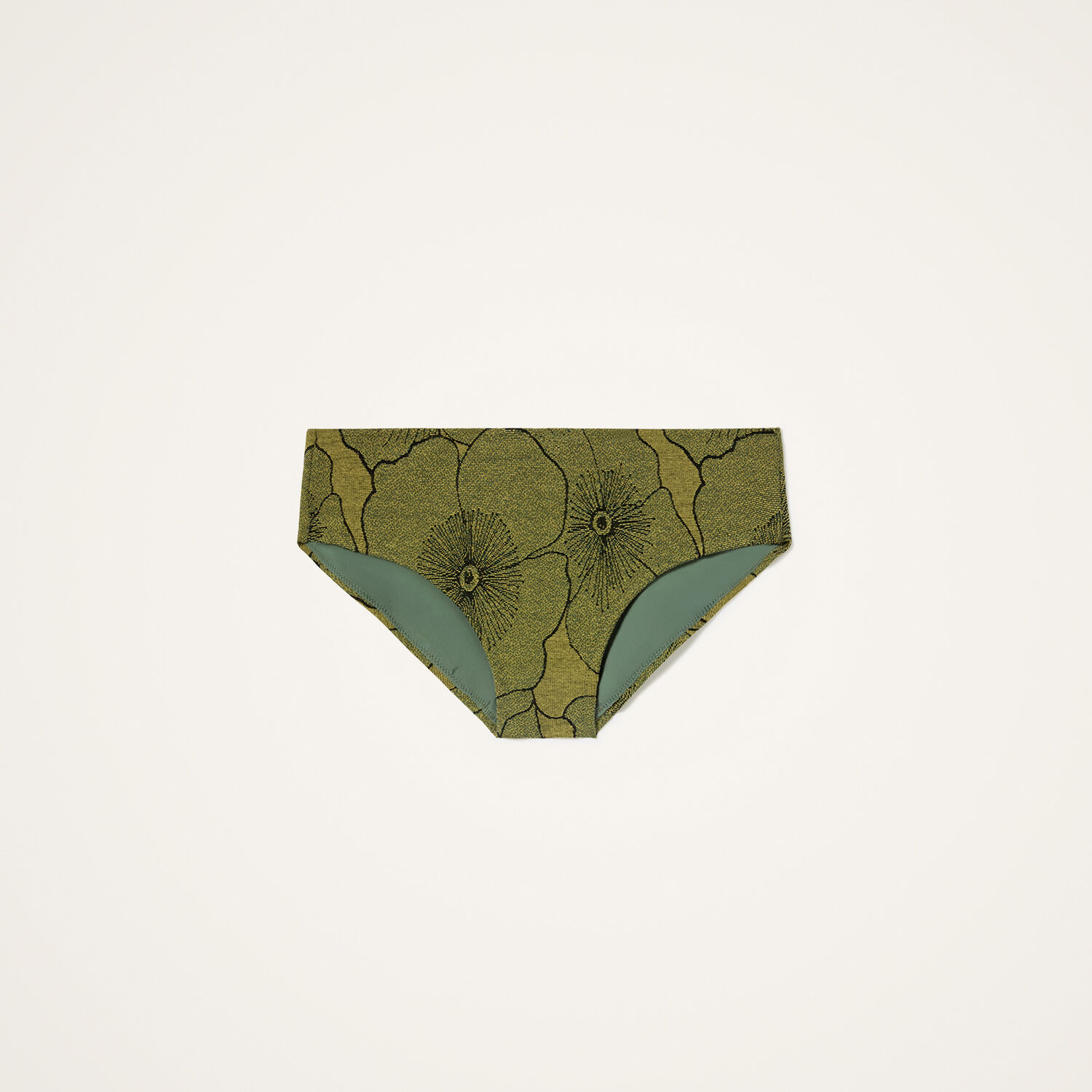 La Doublej Boy Floral-print Bikini Briefs