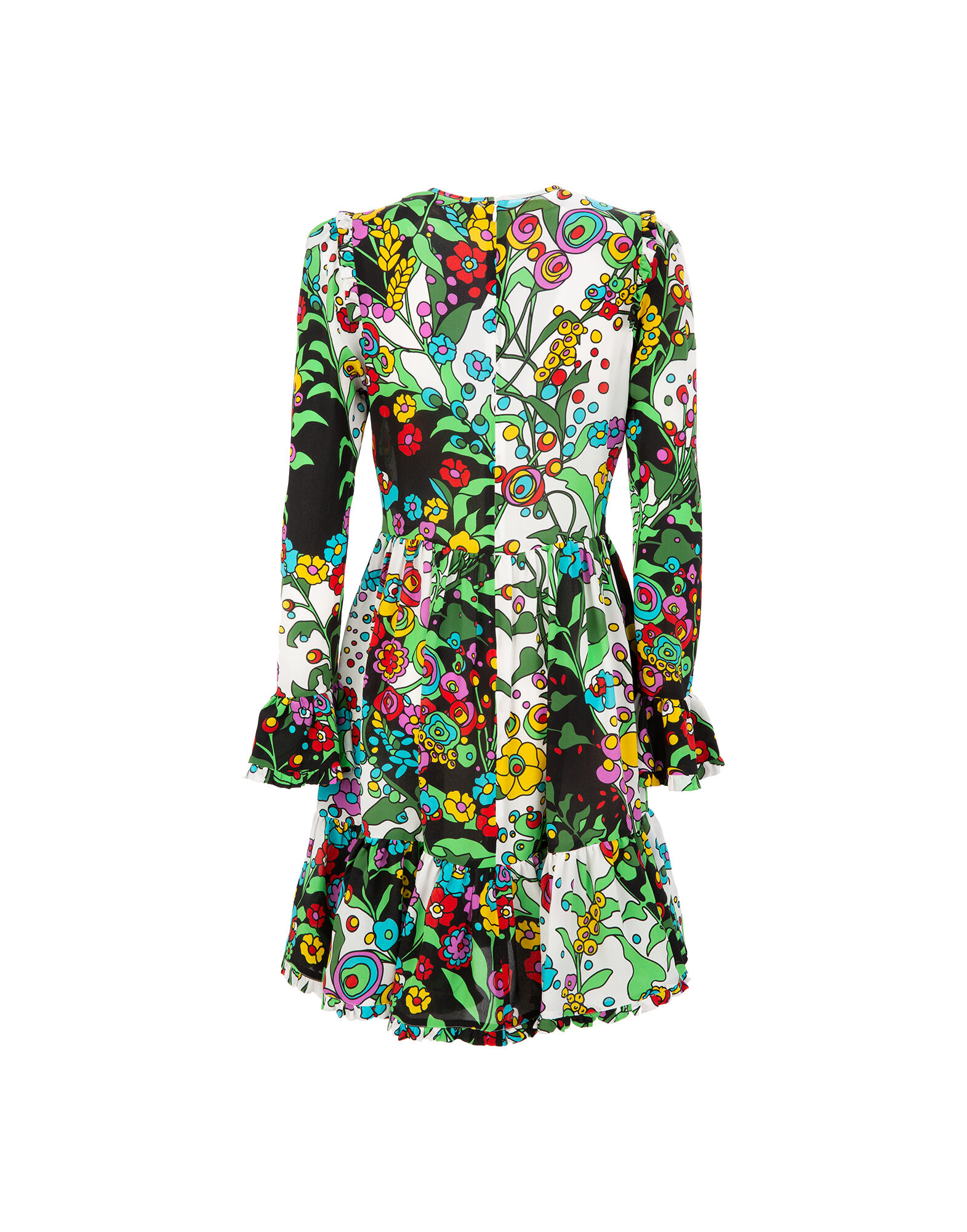 LaDoubleJ Short Visconti Dress Holly Hock DRE0074GEO001HOL0001