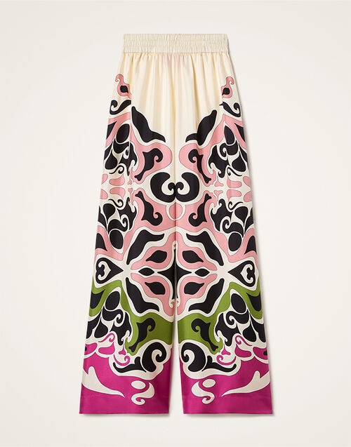 La DoubleJ Palazzo Pants Phoenix Placée Pink TRO0026SIL006PHO01PI01