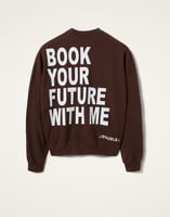 La DoubleJ Off Court Sweatshirt La DoubleJ Off Court Sweatshirt Solid Brown SWE0035JER054SOLIDBR07