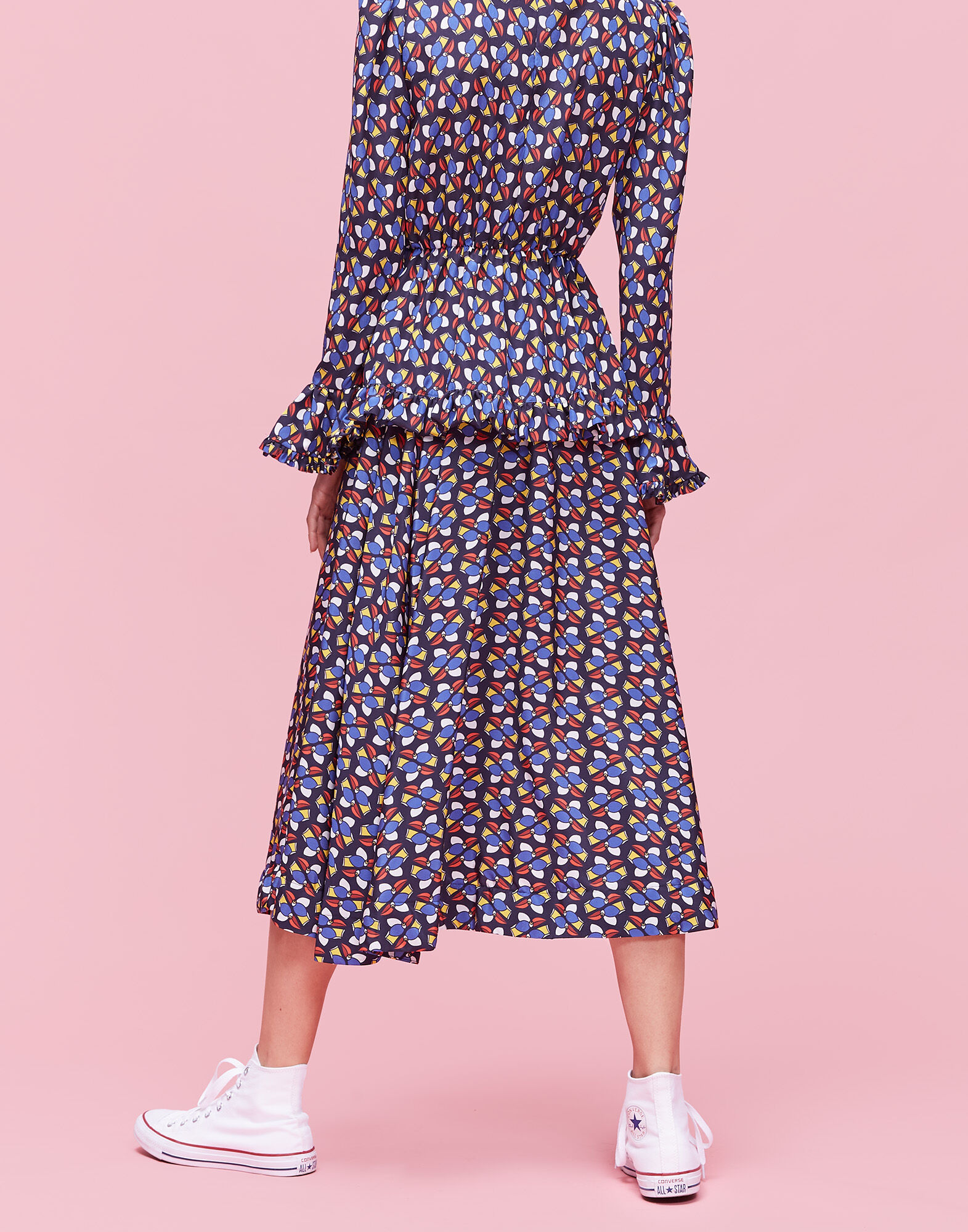 LaDoubleJ Circle Skirt Pinwheel SKI0019SPO001PIW0001