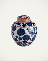 La DoubleJ Tea Jar La DoubleJ Tea Jar Wildbird Blu VAS0005CER001CER0001