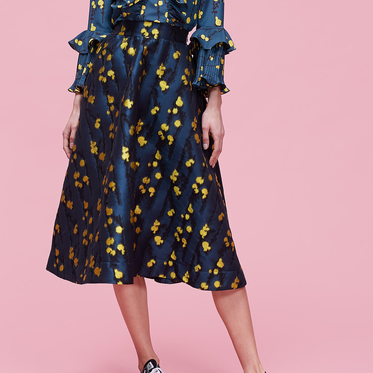 LA DOUBLEJ CIRCLE SKIRT