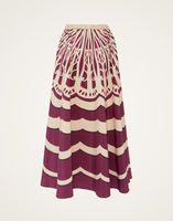 La DoubleJ Drawstring Skirt La DoubleJ Drawstring Skirt Fans Placée Purple SKI0106FAI002FAN03PU01
