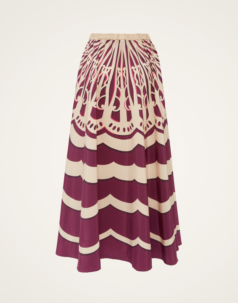La DoubleJ Drawstring Skirt La DoubleJ Drawstring Skirt Fans Placée Purple SKI0106FAI002FAN03PU01