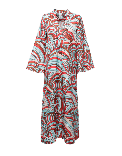 LaDoubleJ Silk Kaftan Onde DRE0009SIL001OND0001