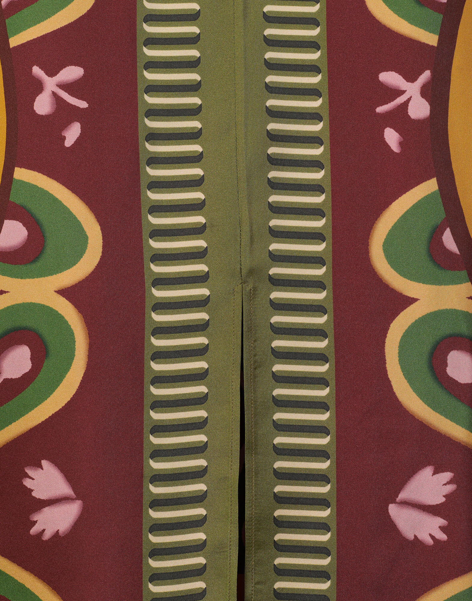 La DoubleJ The Apericena Dress Eclipse Plac&eacute;e Yellow DRE0806SIL006ECL05YE02