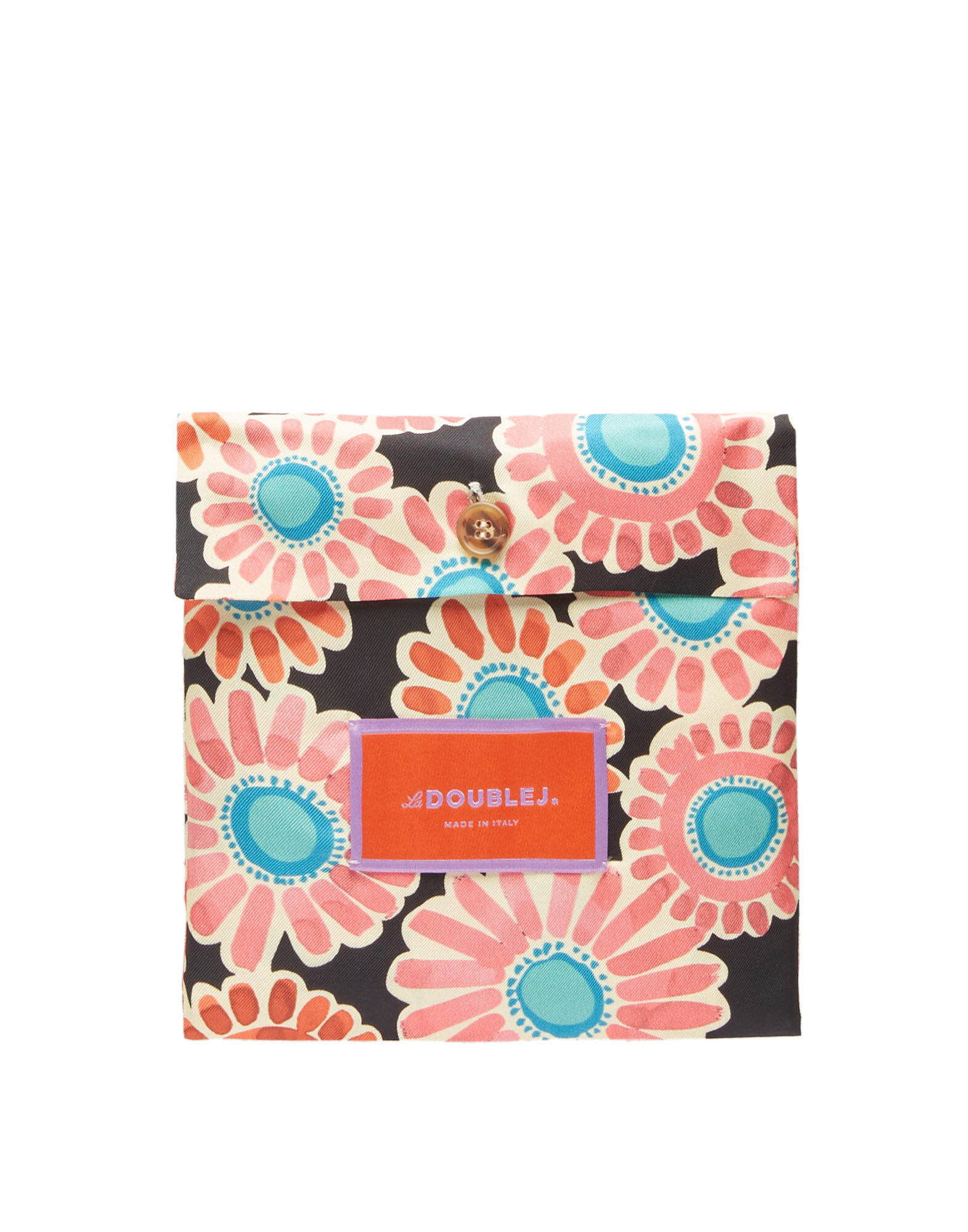 La DoubleJ Shopping Bag Crazy Daisy Black BAG0029FOD001DAY0002