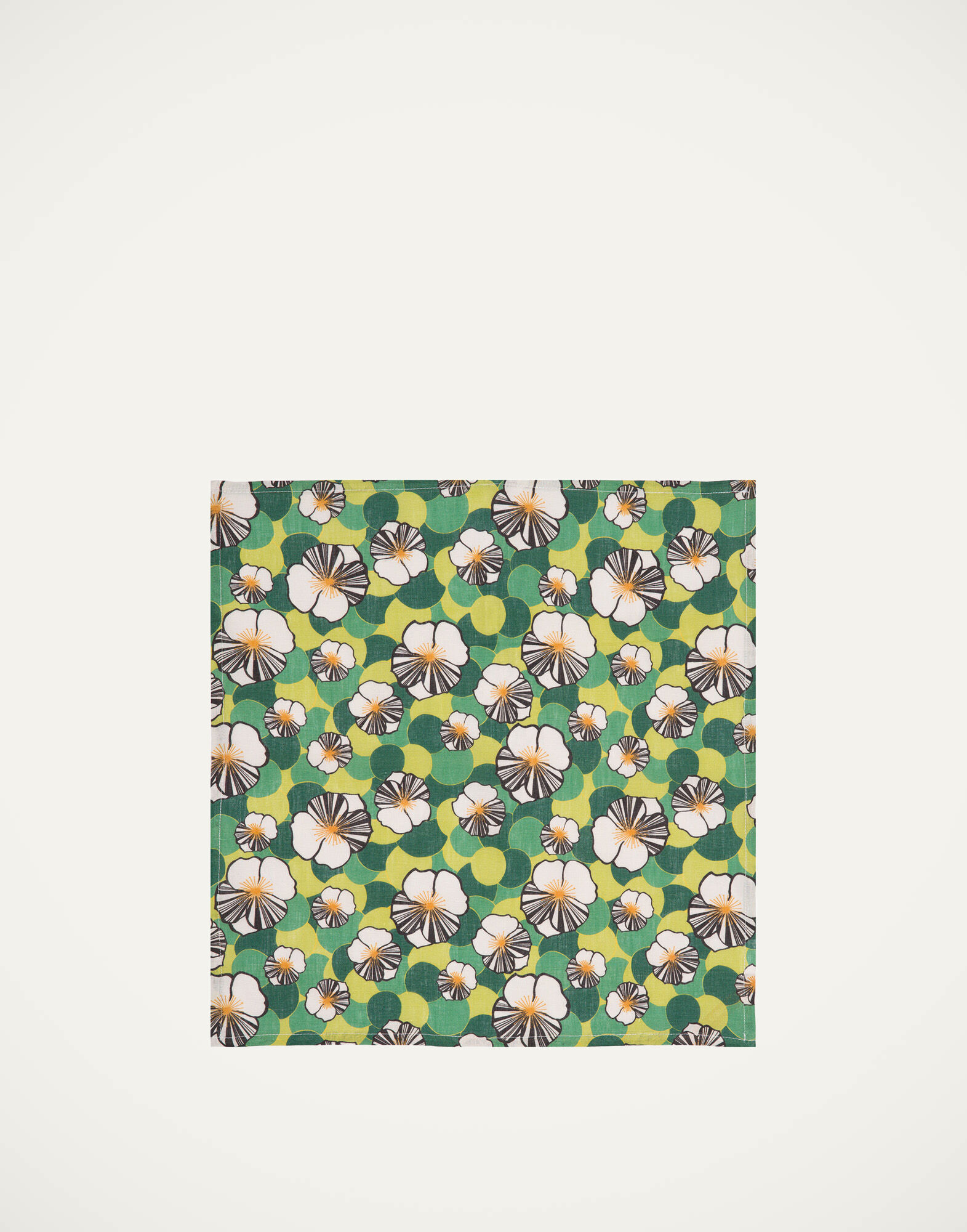 La DoubleJ Large Napkins Set Of 6 Ninfea NAP0002LIN001NIN0001