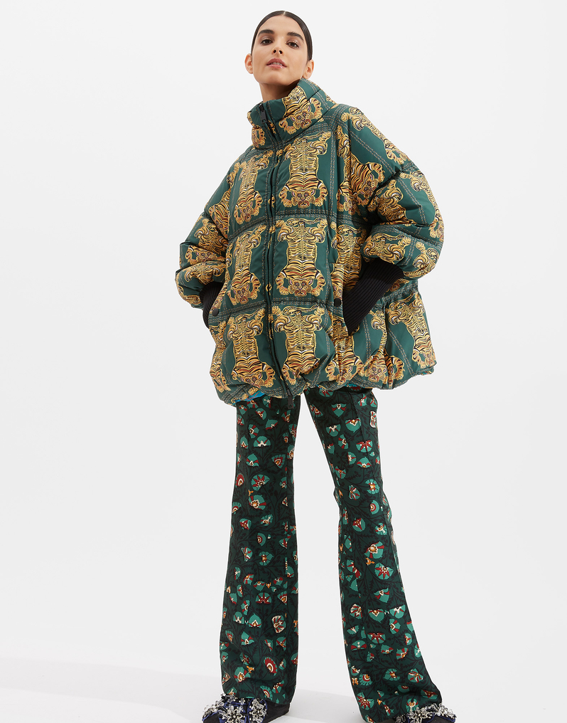 La DoubleJ Reversible St. Moritz Jacket La DoubleJ Reversible St. Moritz Jacket Tiger Tiles DOW0003NYL003TIG0002