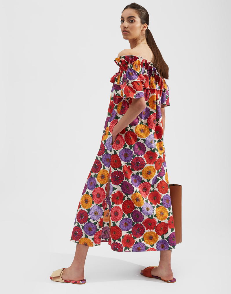 La DoubleJ Breakfast Dress La DoubleJ Breakfast Dress Zinnie DRE0331COT001ZIN0001