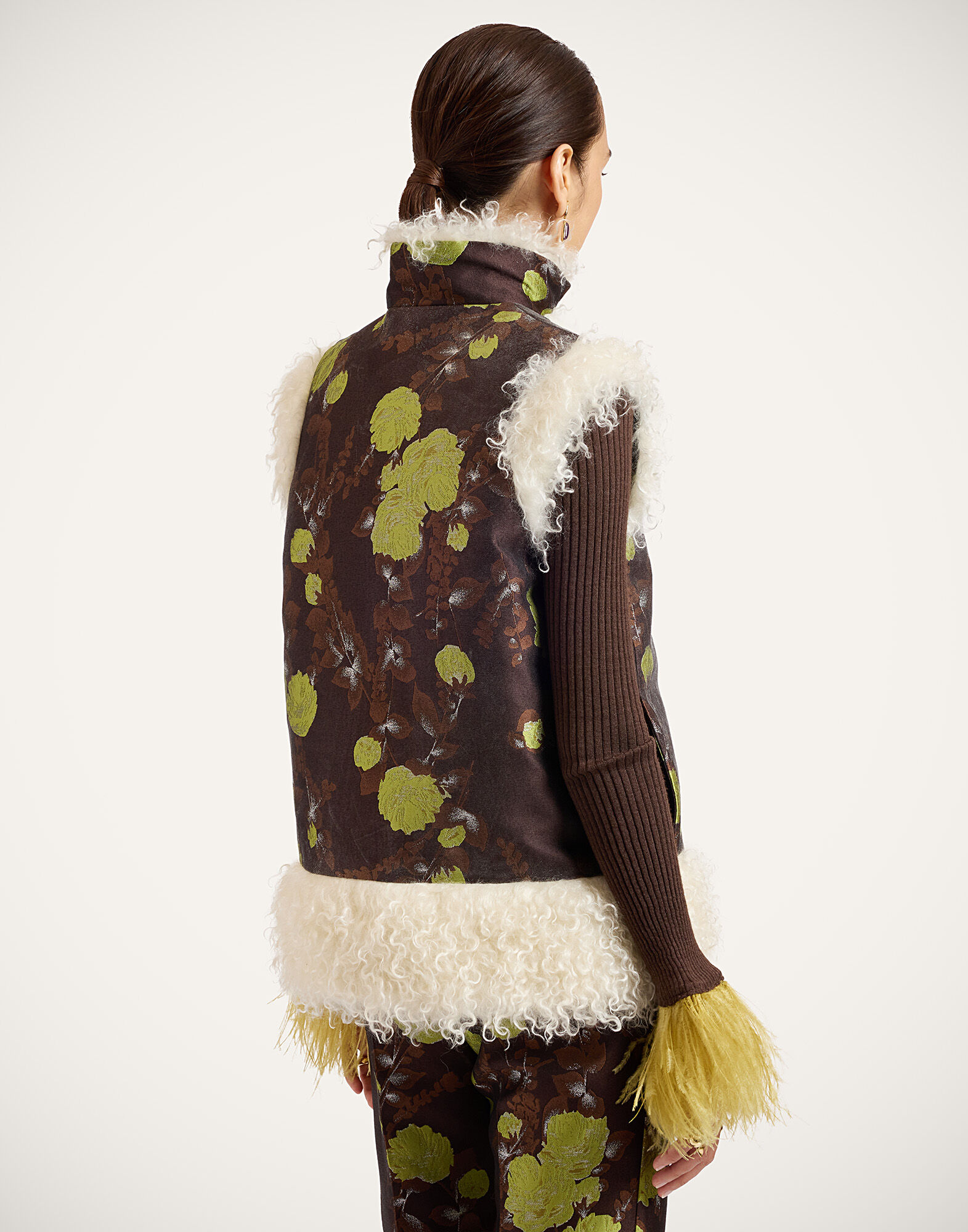 La DoubleJ Sleeveless Folk Jacket Devon Brown JAC0046JCQ141DEV05BR02