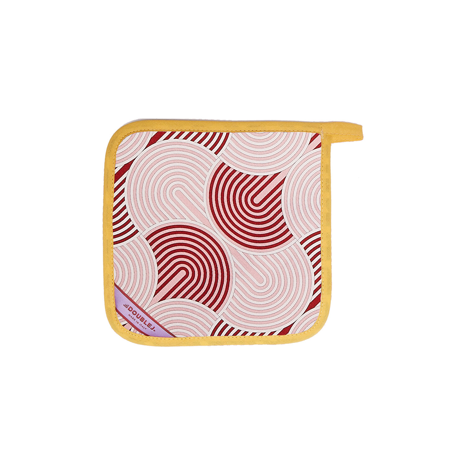 La Doublej Oven Glove And Pot Holder In Slinky Rosso